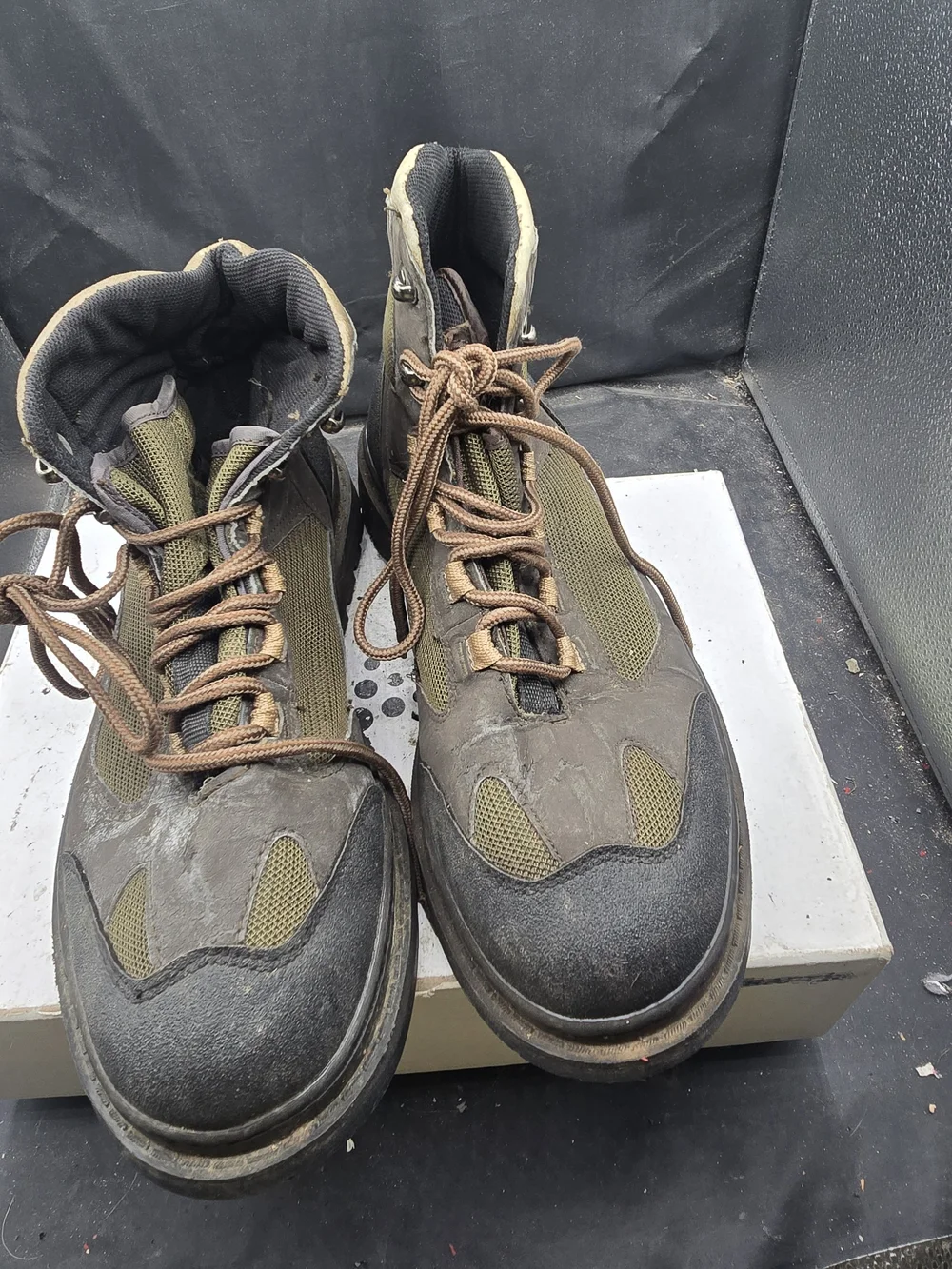 Men's Olive Green Brown Tactical Work Boots